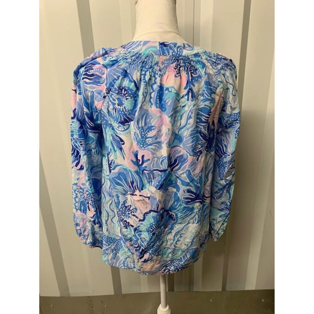 Lilly Pulitzer Blouse Top Size Small - Picture 2 of 5